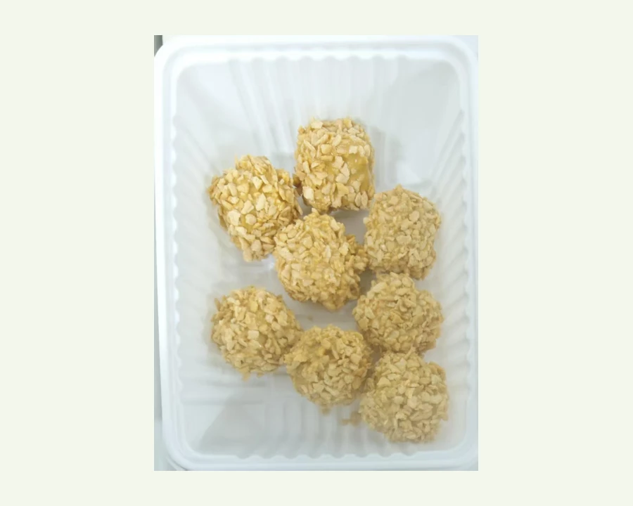 Popcorn-shaped Frozen Dessert